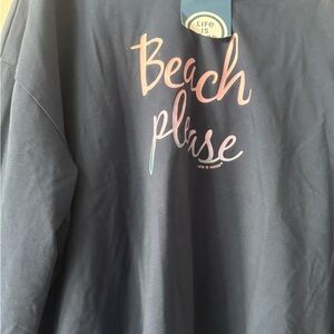 Life Is Good Dark Blue Hoodie